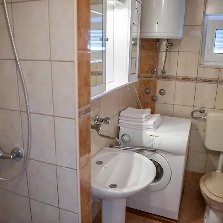 In Rogoznica With Balcony, Air Conditioning, Wi-fi, Washing Machine *